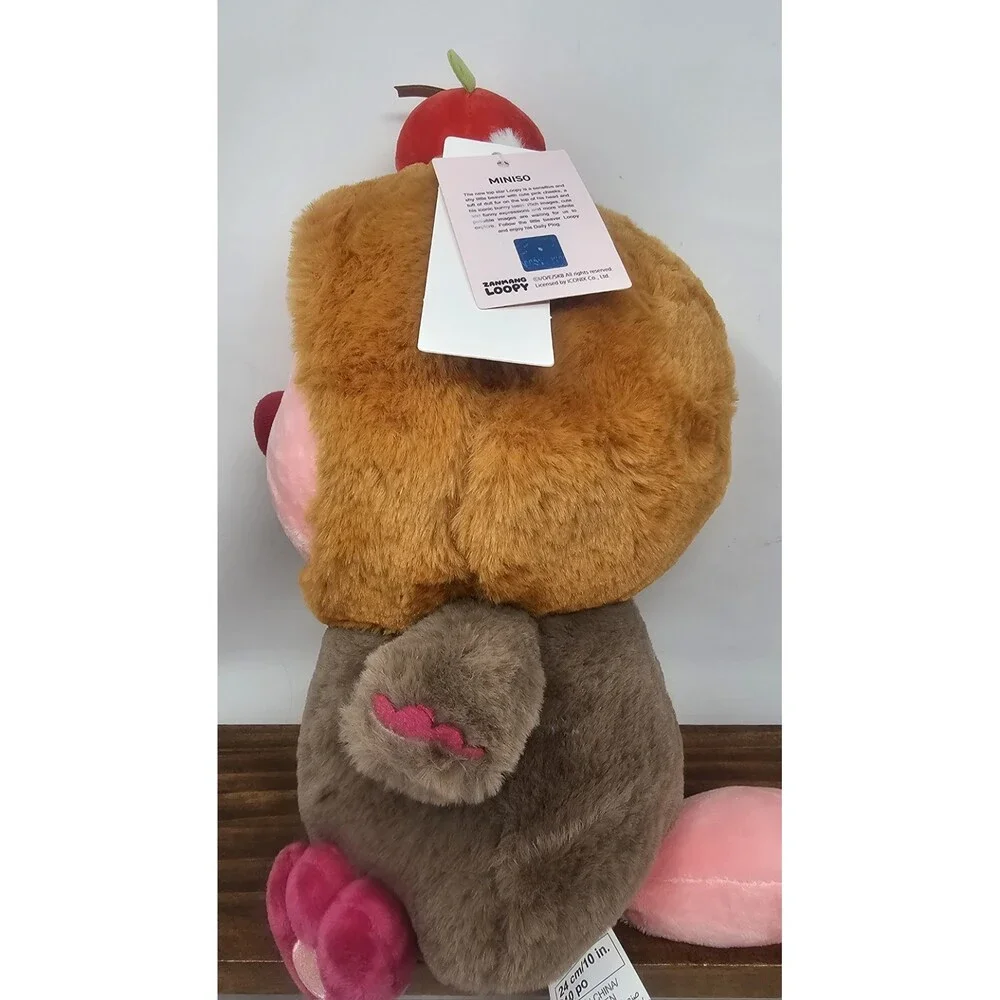 Miniso Zanmang Loopy 10" Tall Beaver In Capybara Costume Ages 0 and Up New Rare - Picture 4 of 7